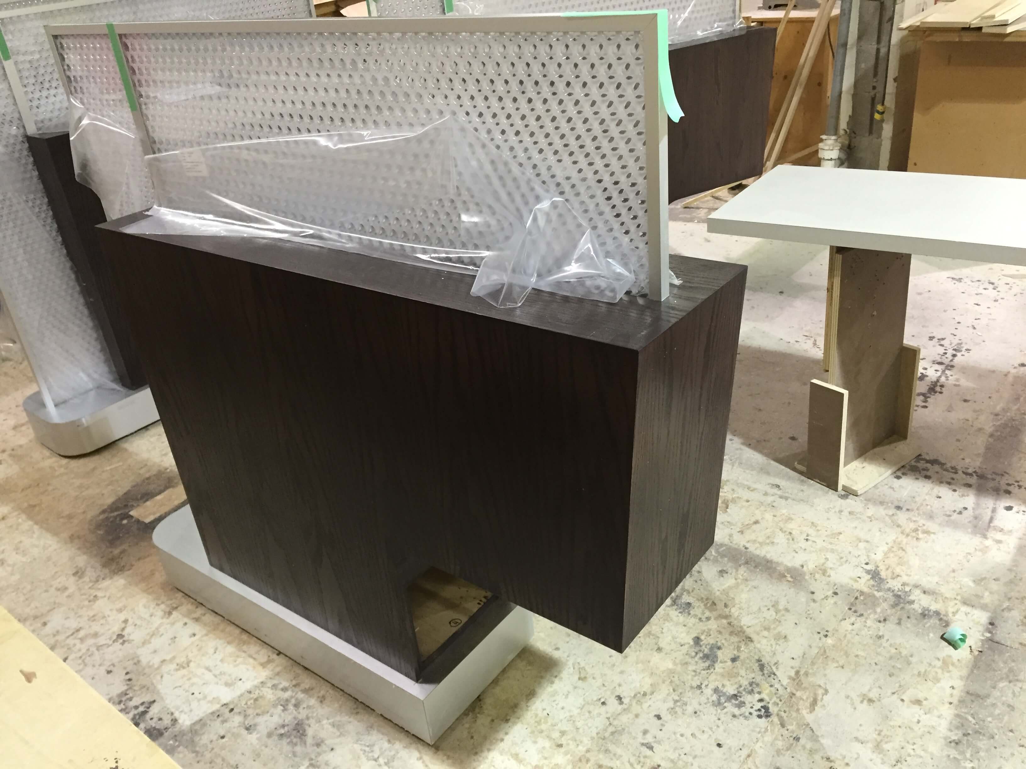 antic design commercial millwork install 2